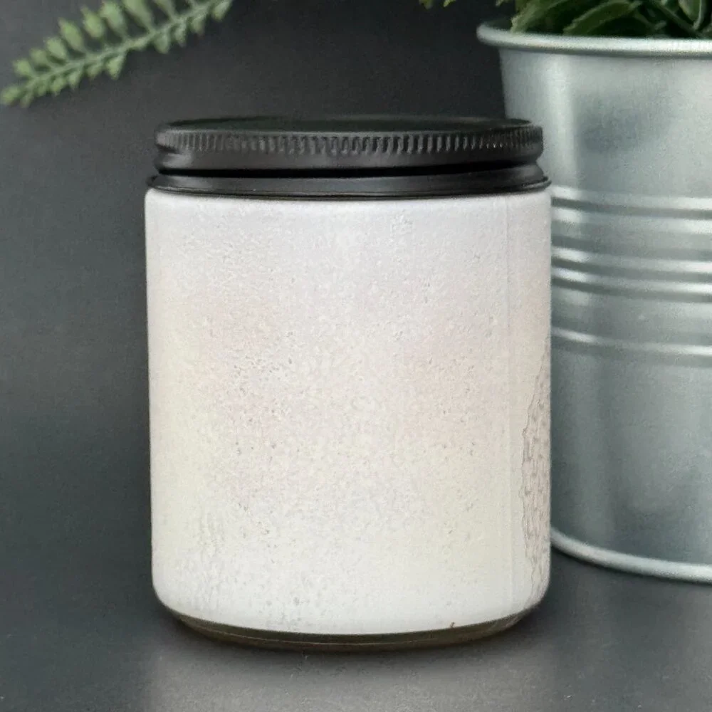 BBW Vanilla Balsam White Barn Bath & Body Works Mason Jar Single Wick Candle - Picture 2 of 10